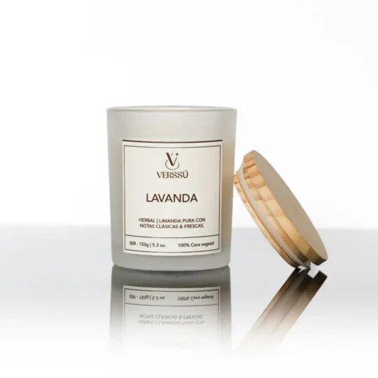 Vela Bambú Cristal